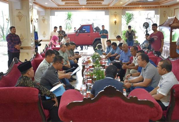Ketua DPRD Sabarudi Hadiri Rapat Forkopimda Pekanbaru