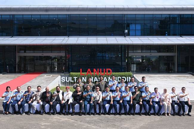 Danlanud Sultan Hasanuddin Terima Kunjungan Ketua Pansus DPR RI