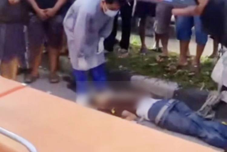 Tabrak Separator Jalan HR Subrantas, Mahasiswa Tewas di TKP