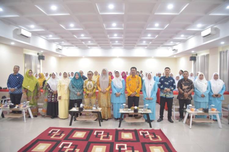 Hadiri Pelantikan Pengurus Himpaudi Inhil, Wabup Yuliantini Berharap Dedikasi Majukan PAUD