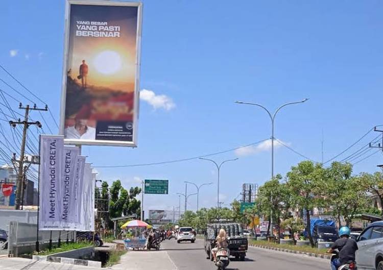 Iklan Rokok di Jalan Protokol Pekanbaru Mulai Ditertibkan