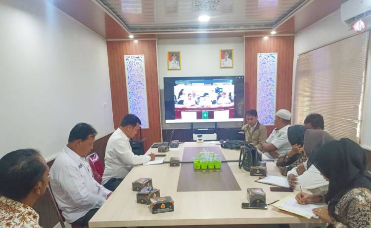 Pemdes Sungai Intan Inhil Ikuti Bimtek Perluasan Desa Anti Korupsi 2025