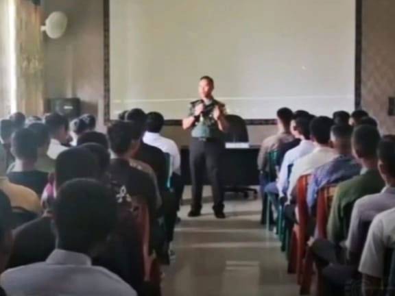 Dandim 0321/ Rohil Ajak Pemuda Rohil Masuk Bintara/Tamtama PK TNI-AD TA. 2025