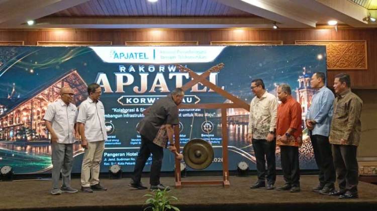 Rakorwil APJATEL Riau, Kolaborasi Bersama Pemko Pekanbaru Tata Jaringan