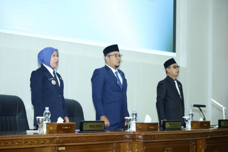 Wabup Inhil Sampaikan Sambutan Bupati Terhadap Rekomendasi DPRD Tentang LKPJ Bupati Inhil Tahun 2025
