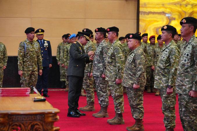 Panglima TNI Pimpin Serah Terima Jabatan  Strategis TNI