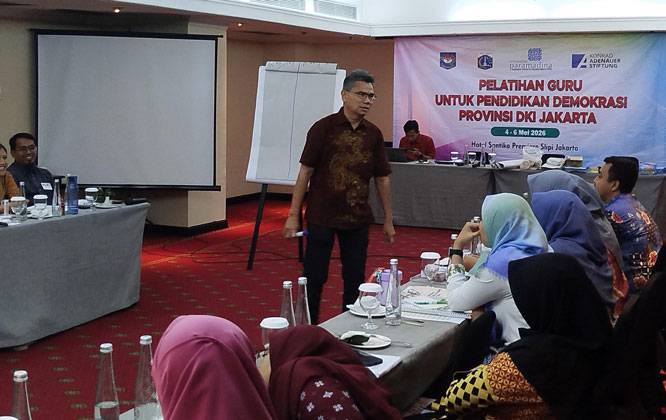 PIER Universitas Paramadina dan KAS Jerman Gelar Pelatihan Guru untuk Pendidikan Demokrasi