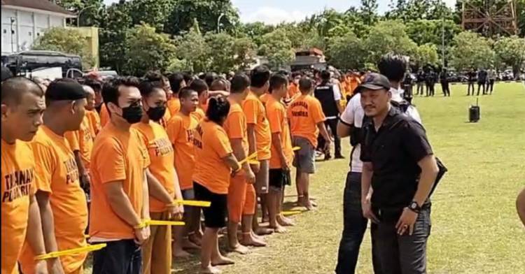 Operasi Antik, Polda Riau Tangkap 557 Tersangka dari Seluruh Jajaran