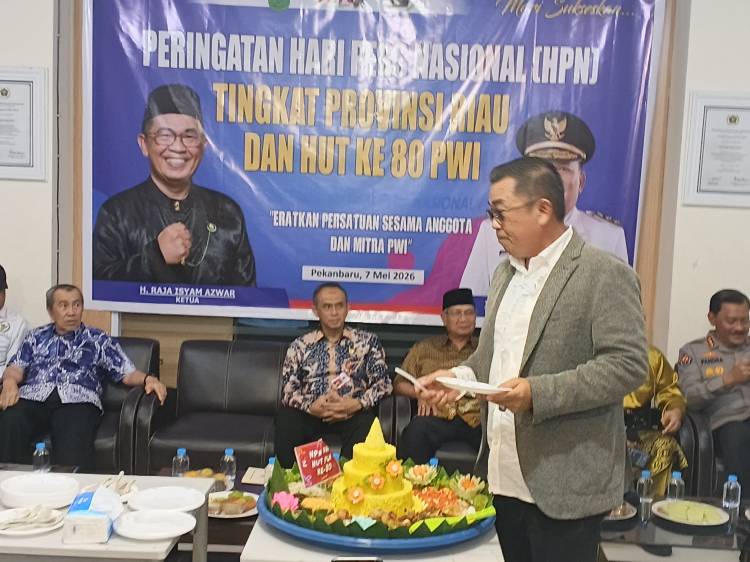 HPN dan HUT ke-80 Tahun 2026, PWI Riau Satukan Insan Pers dalam Semangat Kebersamaan &lrm;