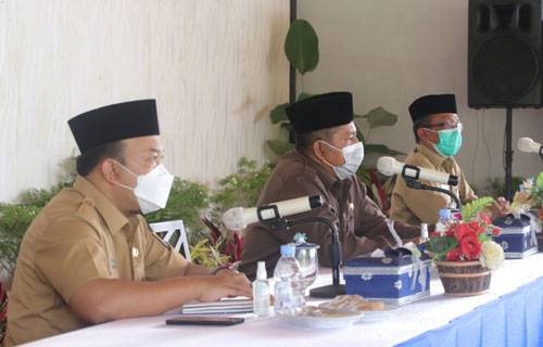 Bupati Alfedri Imbau para Camat Bersinergi dengan Baznas Untuk Mendata Mustahik Produktif