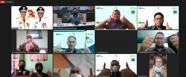 Jadi Pemateri di Wibenar Literasi Listrik Bersama Dispersip Riau, Pimpinan PLN Sampaikan Keunggulan Penggunaan PLN Mobile