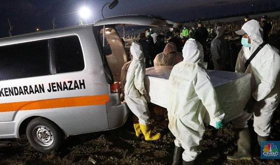 Tetap Waspada, Kasus Kematian Akibat Covid di RI Capai 57.000