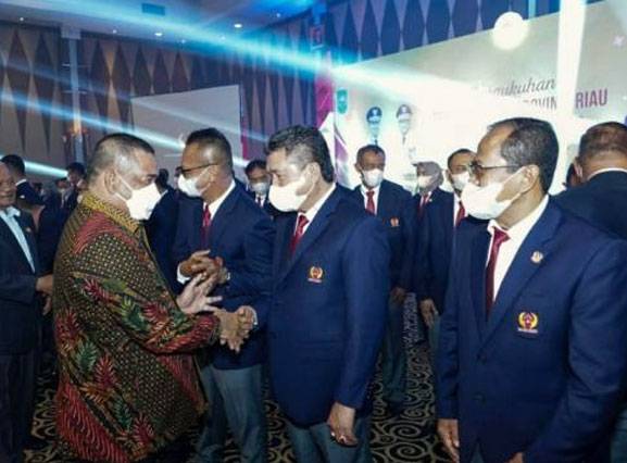 Pengurus KONI Riau Dikukuhkan, Wagubri: Jalankan Tugas Sesuai Amanah