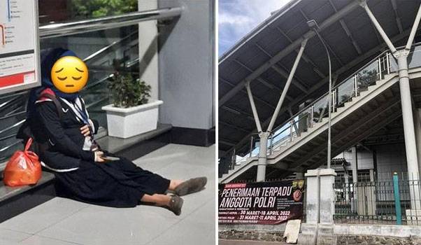 Lift dan Eskalator Rusak, Ibu Hamil Ini Terpaksa Naiki Tangga Sampai Kelelahan