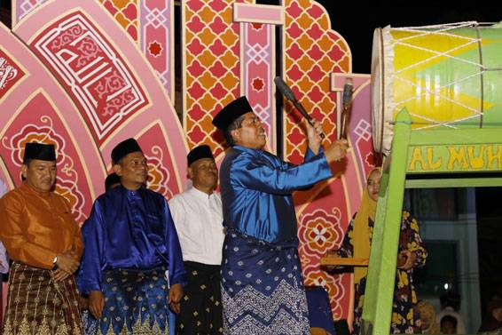 Resmi Dibuka, Bupati Alfedri Apresiasi MTQ Tingkat Kampung Tualang