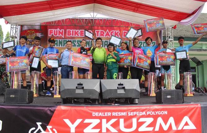 Pussenarhanud Kodiklatad Gelar Fun Bike dan Track Race Danpussenarhanud Cup 2022