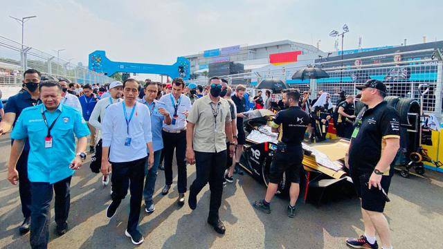 Usai Nonton Jakarta ePrix, Jokowi Sebut Formula E Event Masa Depan