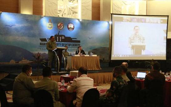Bakamla RI dan ABF Gelar Latihan Keamanan Maritim Ke-11