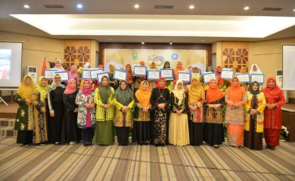 TP PKK Kabupaten Bengkalis Juara 1 PAAR dan Runner Up Lomba Kegiatan Pokja II dan III se-Riau