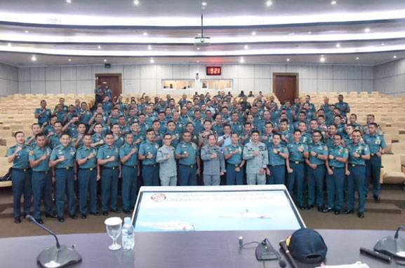 Kepala Bakamla RI Berikan Kuliah Umum Pasis Seskoal Dikreg 61