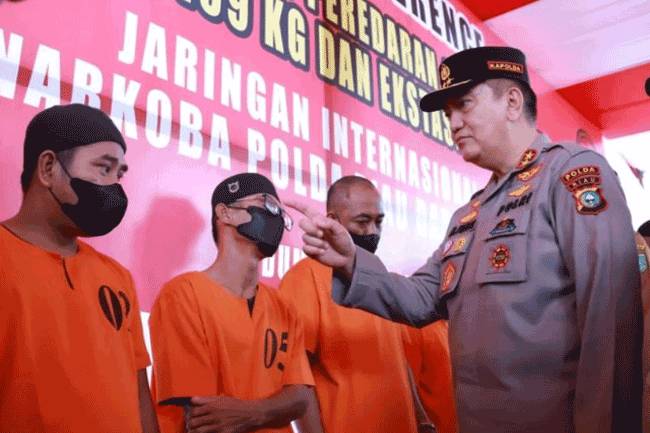 Penyelundupan 169 Kg Sabu dan Ribuan Pil Ekstasi Digagalkan di Dumai