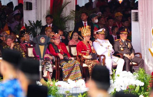 Panglima TNI Ikuti Peringatan Hari Lahir Pancasila di Monas