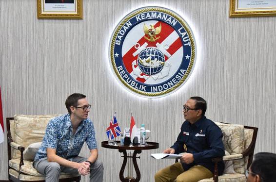 Bakamla RI Terima Kunjungan CSSF Maritime Lead Asia Tenggara