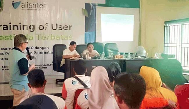 DKP Rohil Bersama Alister Riau Adakan Pelatihan Penggunaan Herbisida Terbatas