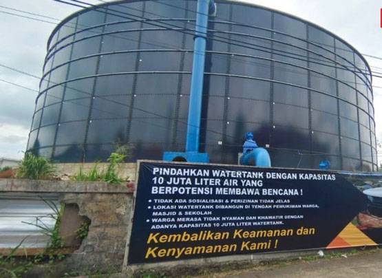 10 Juta Liter Air PT Tirta Asasta Ancam Keselamatan Warga Depok
