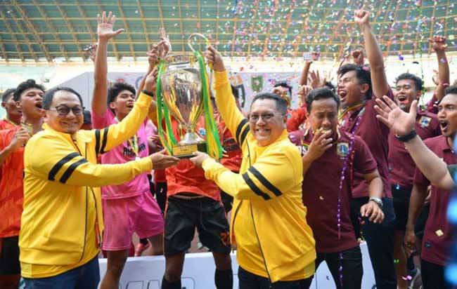 Kalahkan Riau di Final, DKI Juara Kejurnas Sepakbola PPLP/SKO