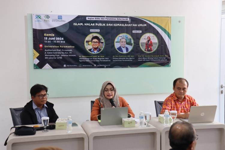 Catatan diskusi "Islam, Nalar Publik dan Kemaslahatan Umum"