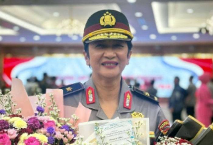 Polwan Ahli Forensik Ini Naik Pangkat Menjadi Brigjen