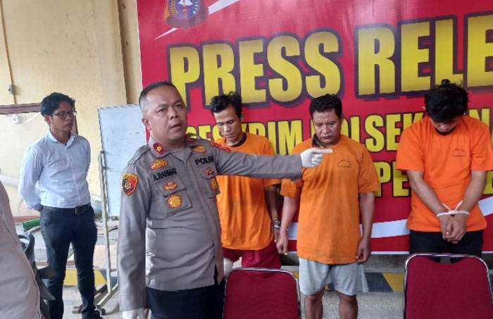 Opsnal Polsek Bina Widya Ringkus Spesialis C3, Satu Didor!
