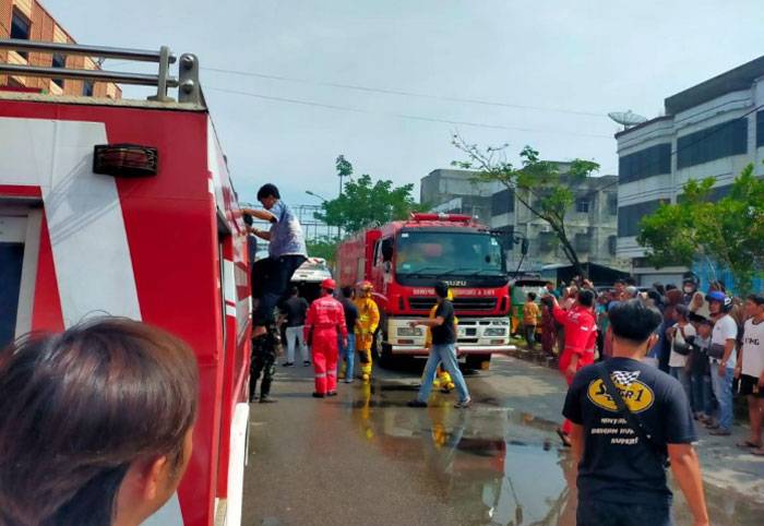 Ruko Terbakar, Satu Keluarga di Mandau Bengkalis Meninggal