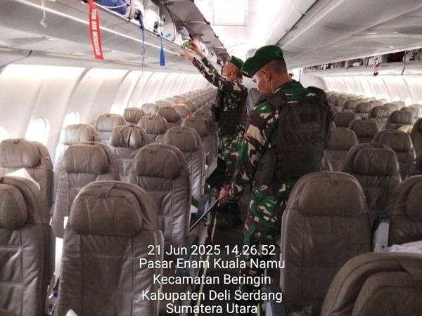 TNI Pastikan Keamanan Ancaman Bom di Saudia Arabia Airlines SV5688, Penerbangan Menuju Surabaya Aman