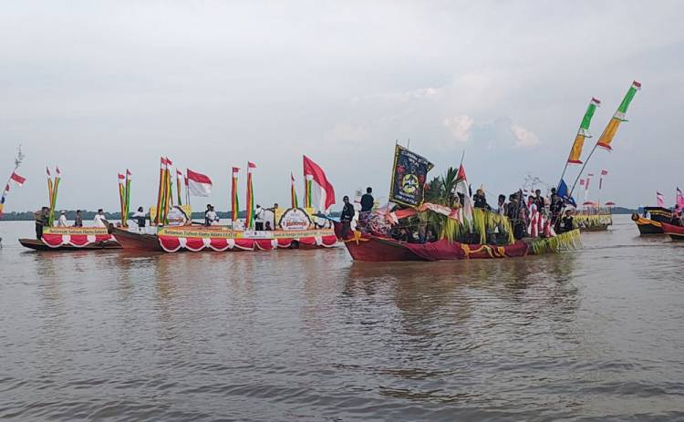 Pemdes Sungai Intan Gelar Even Wisata Unggulan FSI Ponpong Hias