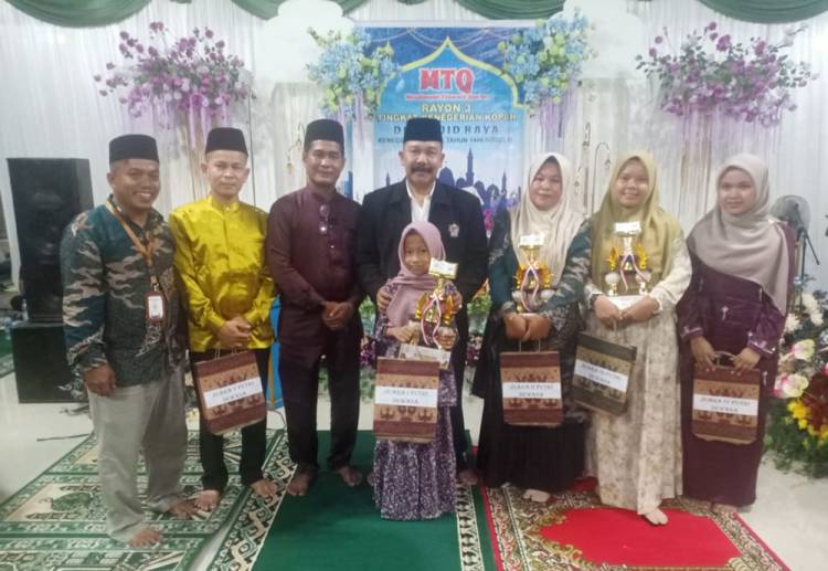 GM Agrinas Palma Nusantara Hadiri Penutupan MTQ Rayon 3 Kenegerian Kopah