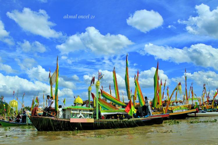 Jumat Besok, Pemdes Sungai Intan Gelar FSI "Pompong Hias"