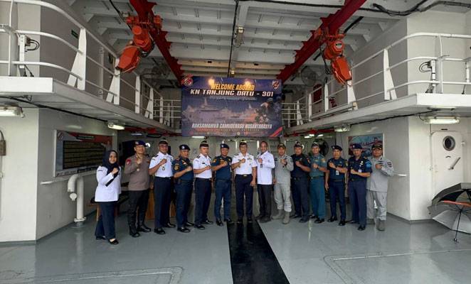 Bakamla RI Gelar Monev Patroli Bersama Yudhistira/25 di Batam