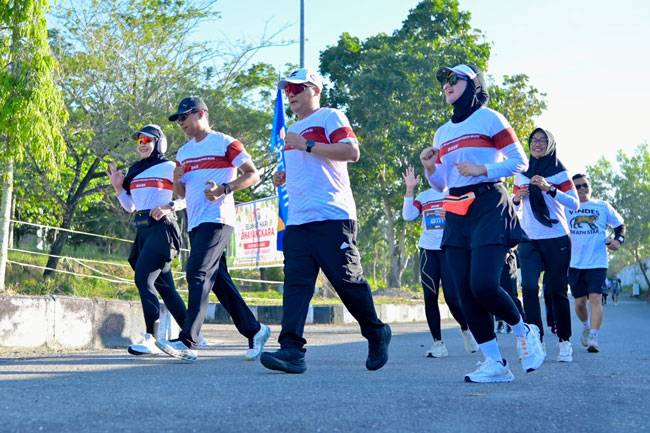 Diikuti Ratusan Peserta, ni Daftar Pemenang Bhayangkara Run 10K di Rokan Hilir
