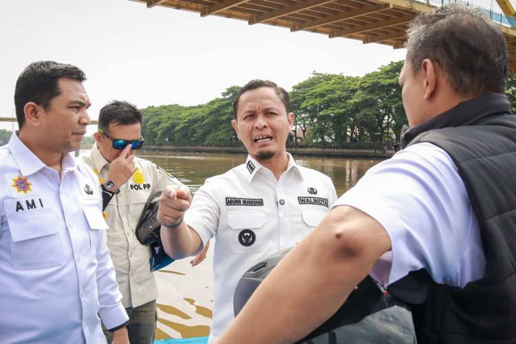 Tata Kawasan Sungai Siak, Wako Agung Komit Bangun Alun-alun Hingga Kuliner Apung