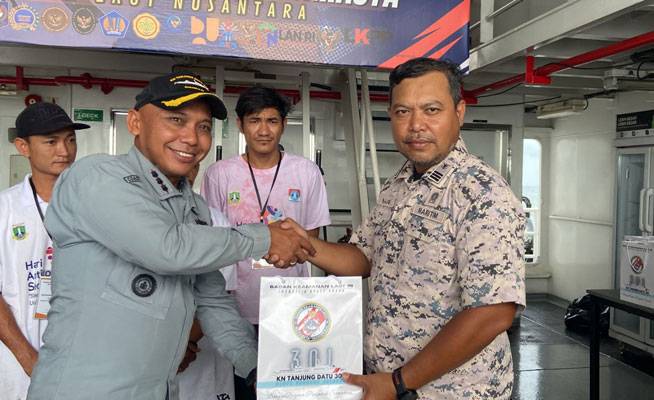 Bakamla RI Jemput 3 ABK Yang Ditangkap Malaysia