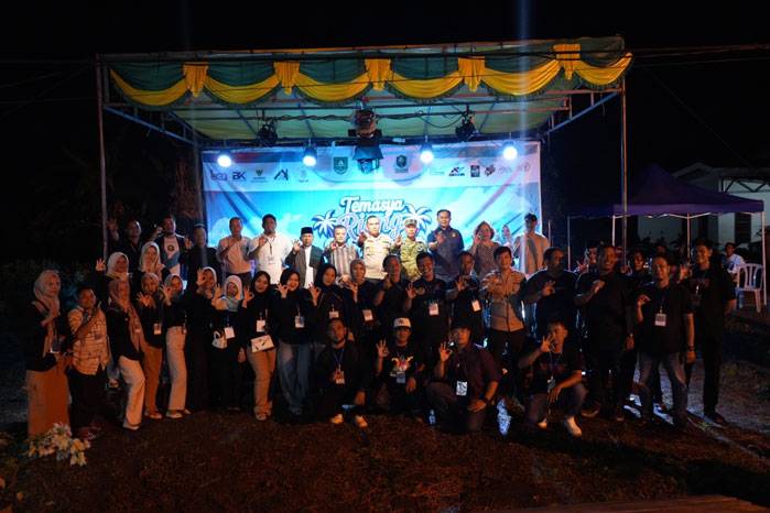 Dorong UMKM, Bupati Bengkalis Resmi Buka CFN Temasya Riang Sekampong