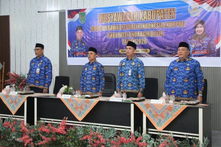 Buka Muskab Korpri Inhil, Bupati H. Herman Tekankan Penerapan Manajemen Talenta