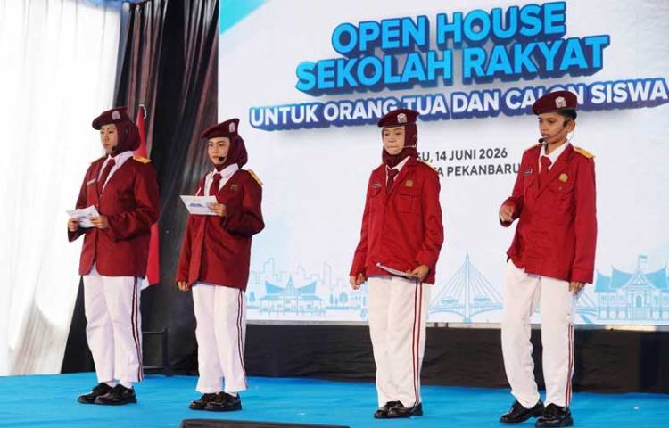 Target Penerimaan 420 Siswa Sekolah Rakyat di Riau Tahun Ini