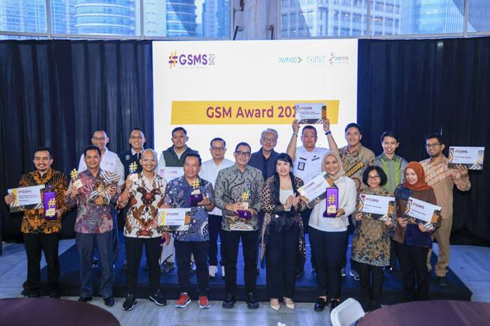 Sajikan Informasi Ketenagakerjaan yang Akurat, Kemnaker Raih Dua Penghargaan GSMS 2026