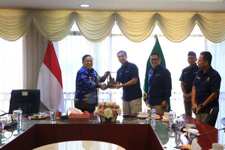 Audiensi dengan Pj Gubernur Riau, PT. Agrinas Komitmen Serap Naker Lokal