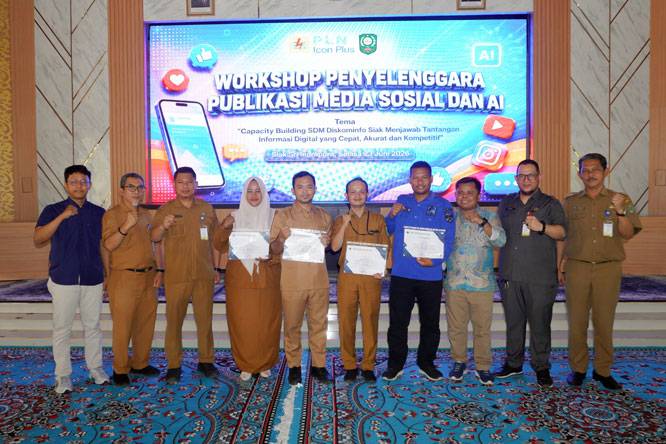Diskominfo Siak Perkuat Kompetensi SDM Melalui Pelatihan Media Sosial dan AI
