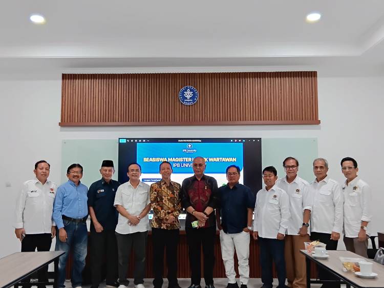 PWI Gandeng IPB Buka Akses Beasiswa Pascasarjana untuk Wartawan