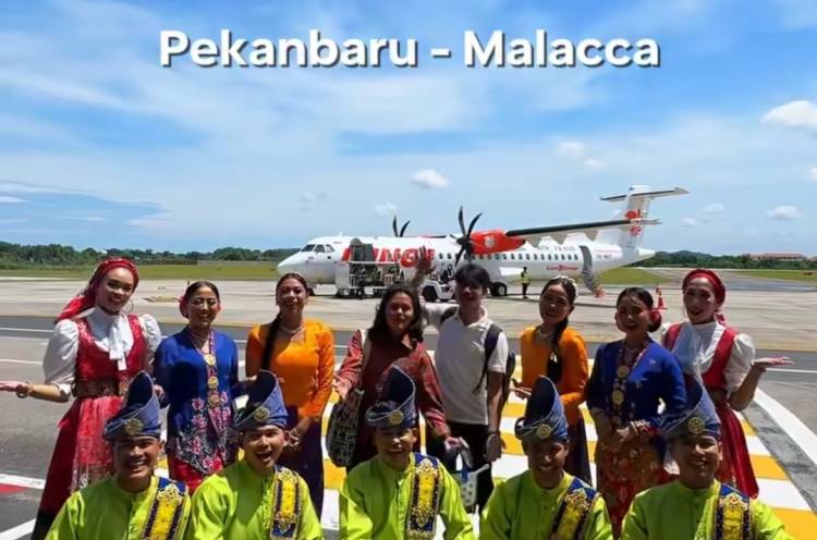 Tiga Kali Sepekan, Penerbangan Pekanbaru-Melaka Dibuka